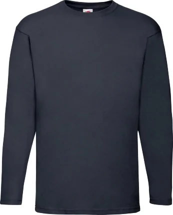 Футболка з довгим рукавом Fruit of the Loom Valueweight Long Sleeve