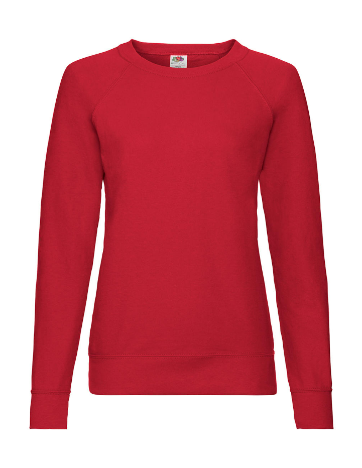 Світшот полегшений Fruit of the Loom Lightweight Raglan Sweat Ladies