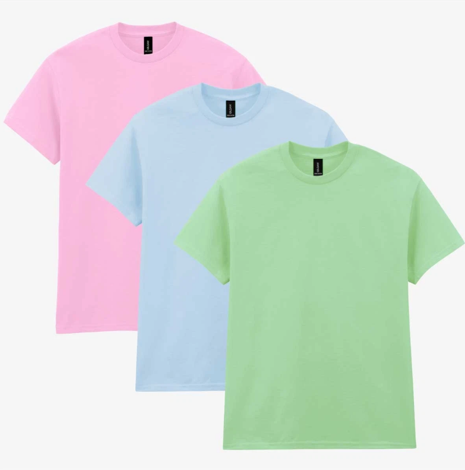 Набір базових футболок Gildan Softstyle Adult T-shirt, 5 шт.